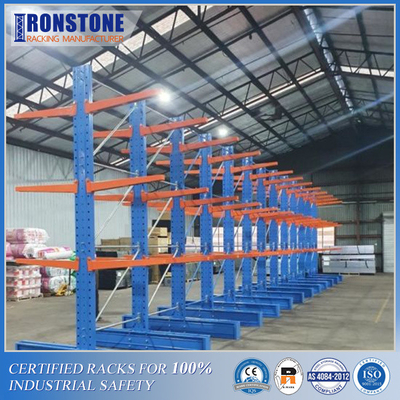 Phẩm chất  Industrial Customized Anti-Rust Cantilever Racking System For Storing  Bulky Materials nhà máy