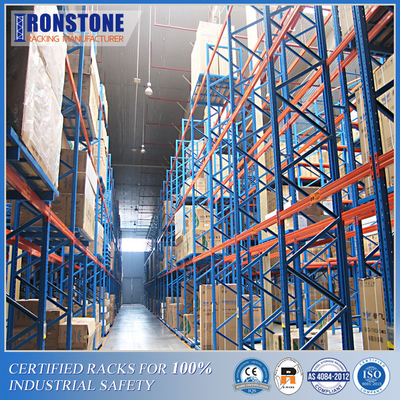 Giá đỡ lưu trữ thép sử dụng công nghiệp cho kho lưu trữ mật độ cao