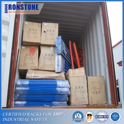 Giá đỡ lưu trữ thép sử dụng công nghiệp cho kho lưu trữ mật độ cao
