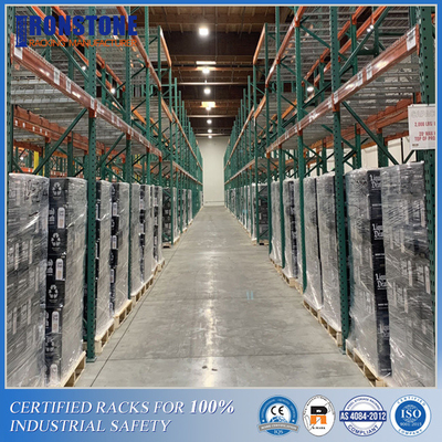Kho công nghiệp tùy chỉnh Hệ thống giá đỡ pallet lưu trữ bằng thép chọn lọc