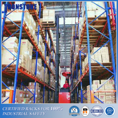 Kho công nghiệp tùy chỉnh Hệ thống giá đỡ pallet lưu trữ bằng thép chọn lọc