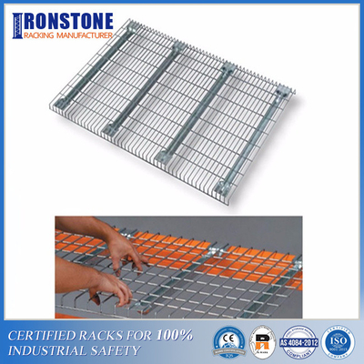 Tấm lưới kim loại mạ kẽm hoàn thiện thác nước hàn cho giá đỡ Pallet