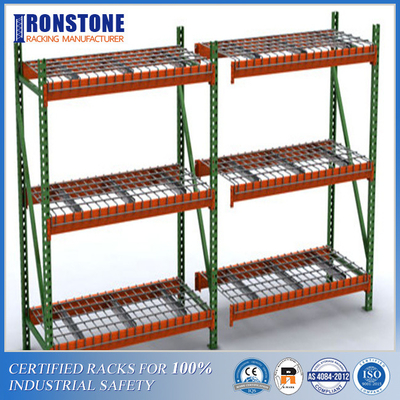 Tấm lưới kim loại mạ kẽm hoàn thiện thác nước hàn cho giá đỡ Pallet