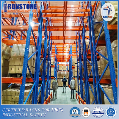 Back To Back Double Deep Pallet Rack với mức bảo trì thấp