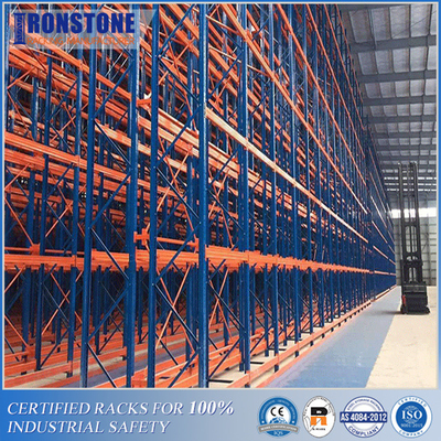 Hệ thống giá đỡ pallet lối đi rất hẹp có chọn lọc với không gian tối ưu hóa