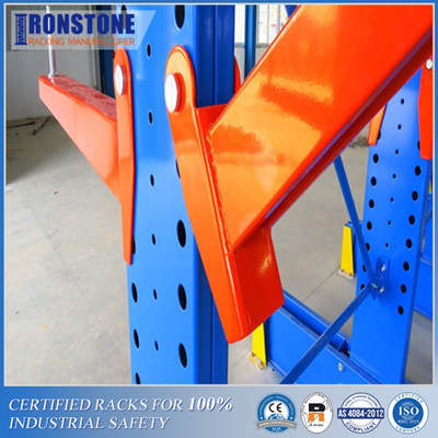 Kho kim loại chống ăn mòn Cantilever Rack cho ngoài trời hoặc trong nhà