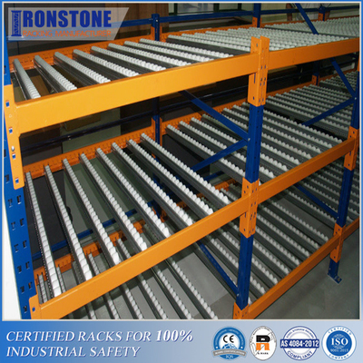 Giá lưu trữ lưu lượng thùng carton trọng lực động tùy chỉnh