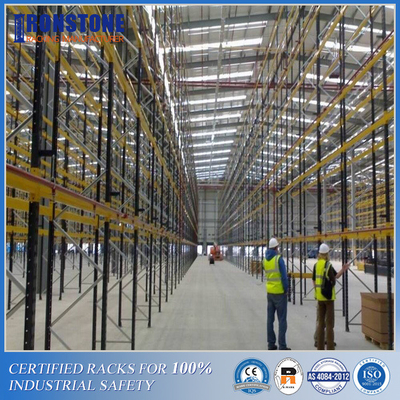 Giá đỡ thép hình giọt nước nặng công suất cao cho kho công nghiệp