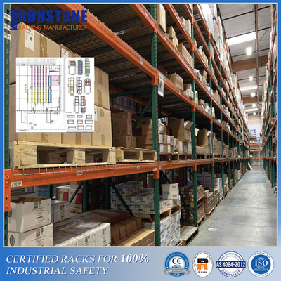 Hệ thống kệ Pallet hình giọt nước có tính chọn lọc cao cho tỷ lệ doanh thu cao