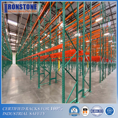Lắp đặt thuận tiện Hệ thống giá đỡ Pallet hình giọt nước để lưu trữ kho