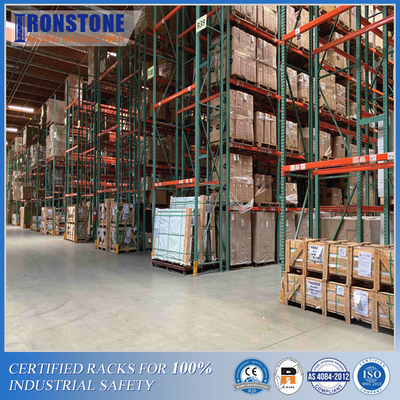 Lắp đặt thuận tiện Hệ thống giá đỡ Pallet hình giọt nước để lưu trữ kho