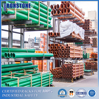 Giá đỡ Cantilever chống ăn mòn để lưu trữ hạng nặng với lắp ráp dễ dàng