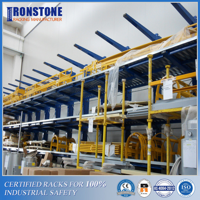 Giá lưu trữ Cantilever chống trầy xước với không gian ngang không giới hạn