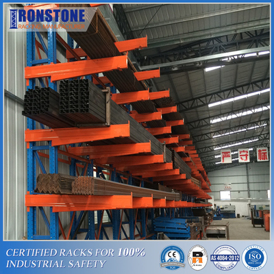 Hệ thống lưu trữ mở của giá đỡ Cantilever hạng nặng công nghiệp dễ dàng cấu hình lại