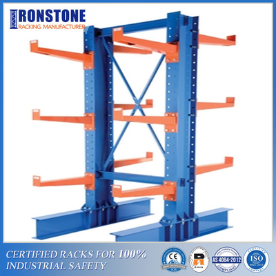 Hệ thống giá đỡ công xôn hạng nặng xử lý vật liệu có thể nhìn thấy rõ cho kho hàng cồng kềnh