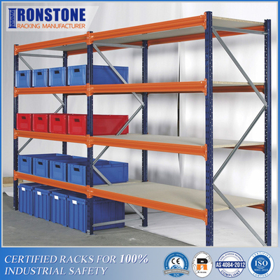 Giá đỡ nhịp dài được sắp xếp lại đơn giản cho hàng hóa không có pallet