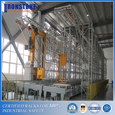 Hệ thống giá đỡ ASRS sơn tĩnh điện hiệu quả cao cho trung tâm hậu cần với giá thấp