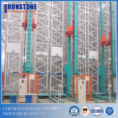 Hệ thống giá đỡ ASRS sơn tĩnh điện hiệu quả cao cho trung tâm hậu cần với giá thấp