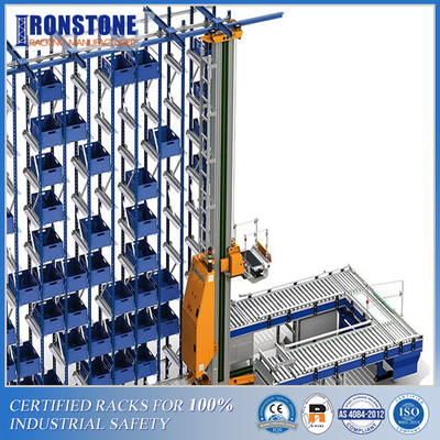 Hệ thống lưu trữ và truy xuất tự động thông minh của giải pháp giá đỡ kho hàng