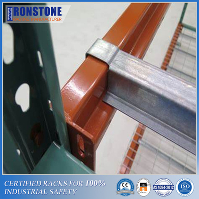 Hệ thống giá đỡ hạng nặng Thanh ngang bằng thép Pallet để hỗ trợ gia cố công nghiệp