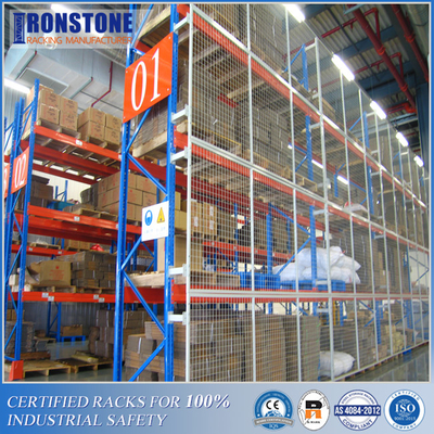 Pallet Rack Hệ thống chống sụp đổ hạng nặng để lưu trữ nhà kho