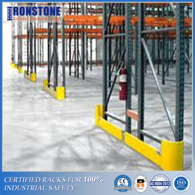RMI cuộn định hình giá đỡ pallet thép bảo vệ thẳng đứng với cài đặt bắt vít