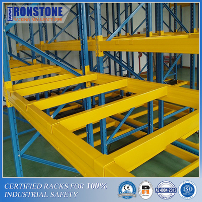 Kho hàng Giá đỡ Pallet kim loại Thanh hỗ trợ cho kho lưu trữ hệ thống giá đỡ Pallet