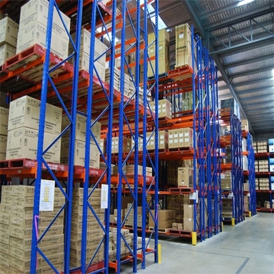Giá đỡ Pallet sâu đôi bền cho kho công nghiệp mật độ cao