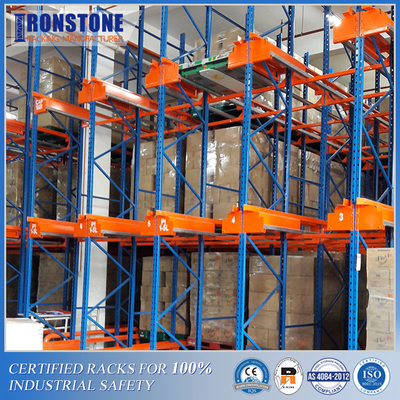 Giá đỡ con thoi Pallet kim loại lưu trữ cơ giới ODM để tăng hiệu quả hệ thống