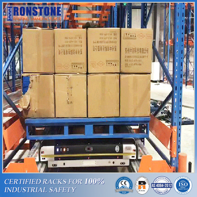 OEM có thể điều chỉnh vô tuyến con thoi bằng kim loại giá đỡ kho lưu trữ Pallet công nghiệp