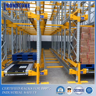 OEM có thể điều chỉnh vô tuyến con thoi bằng kim loại giá đỡ kho lưu trữ Pallet công nghiệp