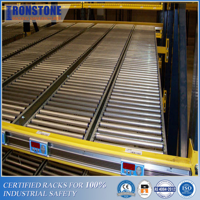 Giá đỡ lưu lượng thùng carton hiệu quả cao với luân chuyển hàng tồn kho liên tục