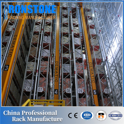Giá đỡ công nghiệp có lối đi rất hẹp nhỏ gọn để lưu trữ nhà kho
