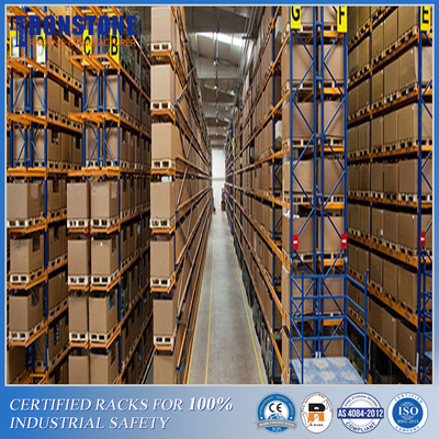 ODM & OEM Hệ thống giá đỡ pallet lối đi rất hẹp được hỗ trợ cho sản phẩm số lượng lớn