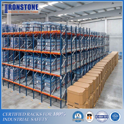 Giá lưu trữ trực tiếp dòng chảy thùng carton hiệu suất cao với ứng dụng rộng rãi