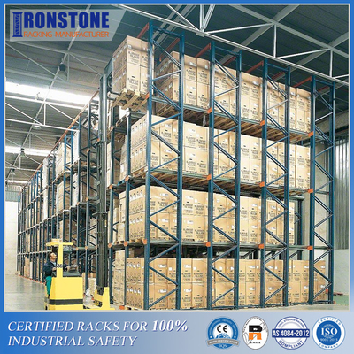 Giá đỡ kho kim loại đa năng được sơn tĩnh điện để lưu trữ hạng nặng