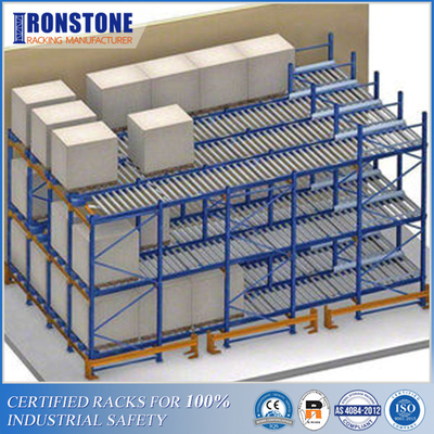 Hệ thống xếp hàng bằng thùng carton lấy bằng trọng lực với tốc độ luân chuyển hàng hóa nhanh
