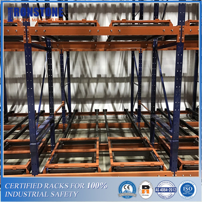 Giá đỡ đẩy lùi linh hoạt cho kho lạnh