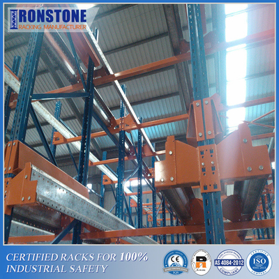 Hệ thống giá đỡ vô tuyến điện tự động mật độ cao để lưu trữ trong kho