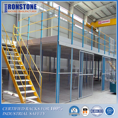 Mezzanine thép công nghiệp tự đứng