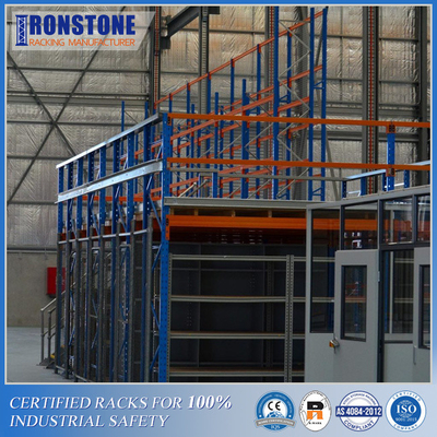 Hệ thống sàn mezzanine được hỗ trợ rack lưu trữ kho được chứng nhận