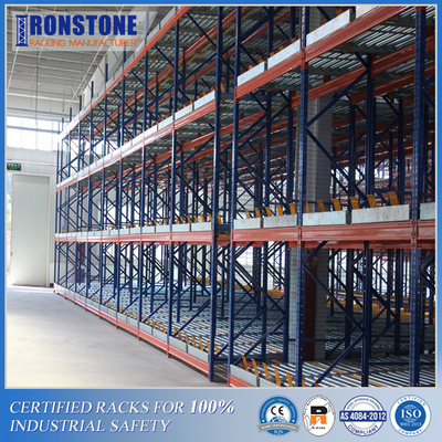 Con lăn mạ kẽm Pallet Rack Carton Flow Rack
