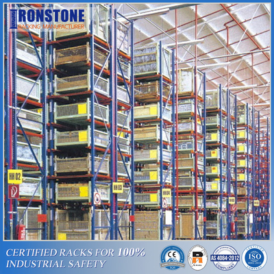 Hệ thống giá đỡ pallet lối đi rất hẹp nhỏ gọn cho giải pháp lưu trữ kho