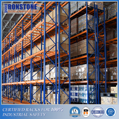 Hệ thống kệ pallet có lối đi rất hẹp tiết kiệm chi phí để tiết kiệm không gian